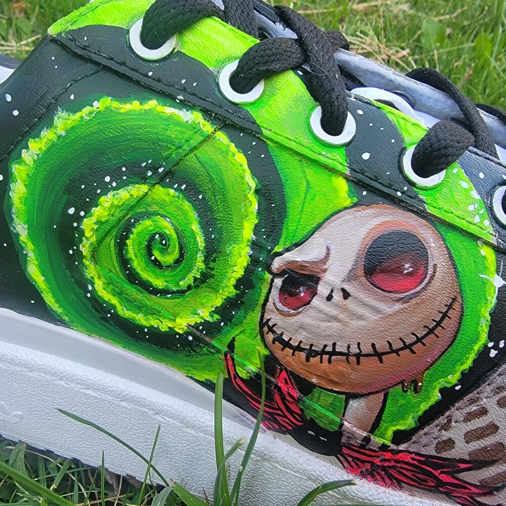 Men's Custom Jack Skellington Adidas